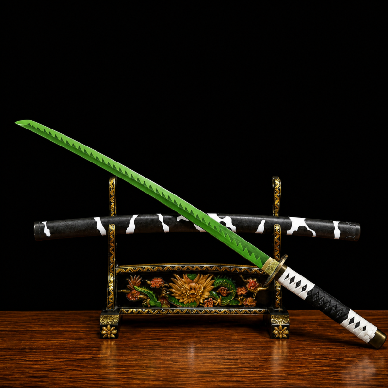 Katana van Sanemi Shinazugawa: Demon Slayer (Koolstofstaal 1060)