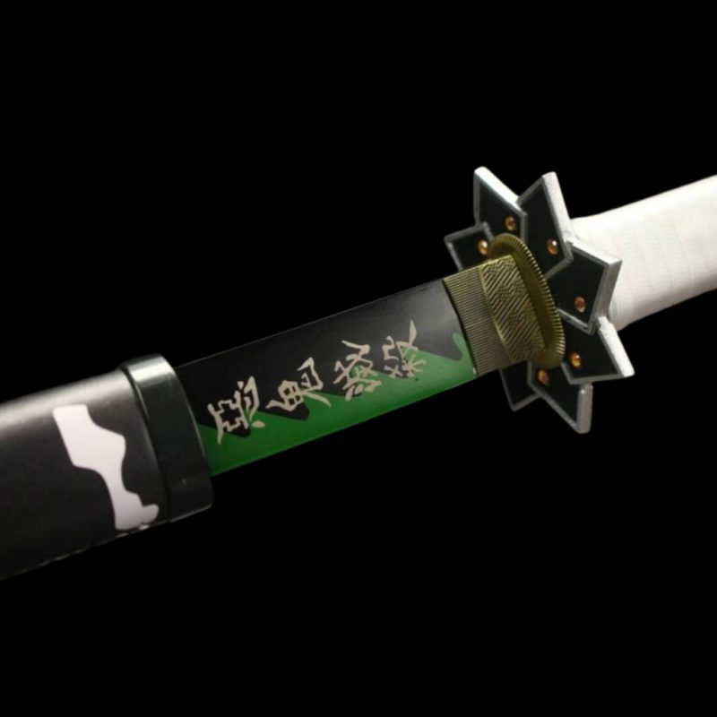 Katana van Sanemi Shinazugawa: Demon Slayer (Koolstofstaal 1060)