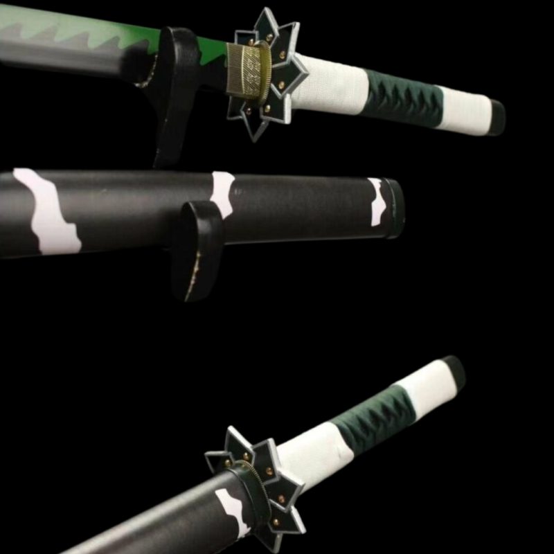 Katana van Sanemi Shinazugawa: Demon Slayer (Koolstofstaal 1060)