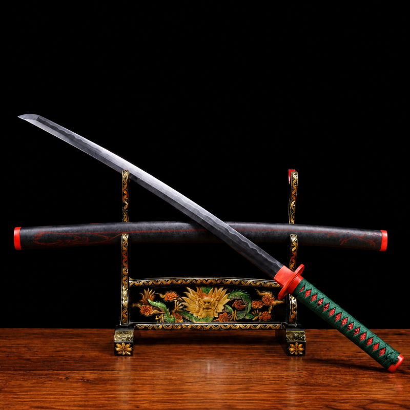 Katana van Shinobu Kocho: Demon Slayer (Koolstofstaal 1060)