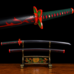 Katana van Shinobu Kocho: Demon Slayer (Koolstofstaal 1060)