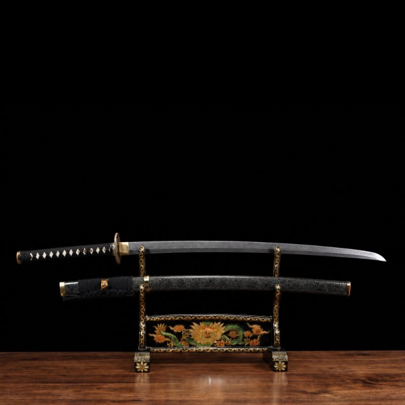 Katana Kogarashi (T10-staal met authentieke hamon "Fiamma")