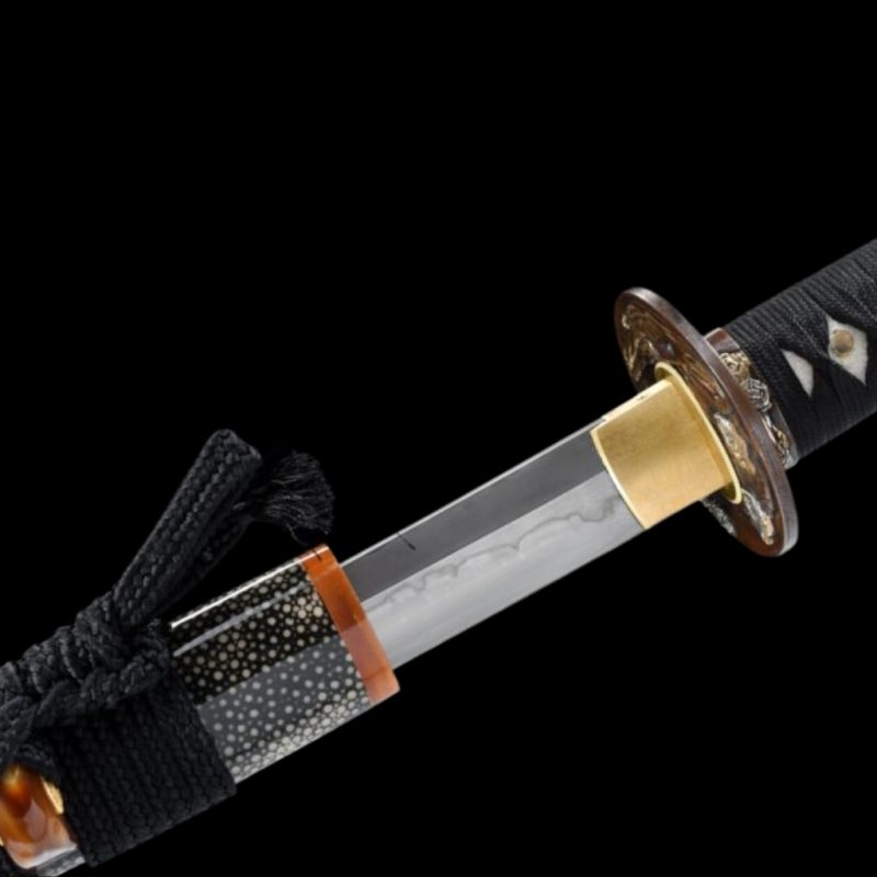 Katana Kogarashi (T10-staal met authentieke hamon "Fiamma")