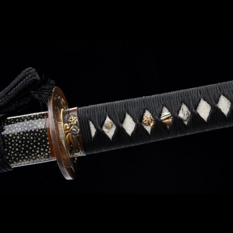 Katana Kogarashi (T10-staal met authentieke hamon "Fiamma")