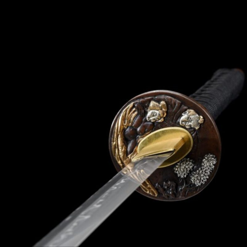 Katana Kogarashi (T10-staal met authentieke hamon "Fiamma")