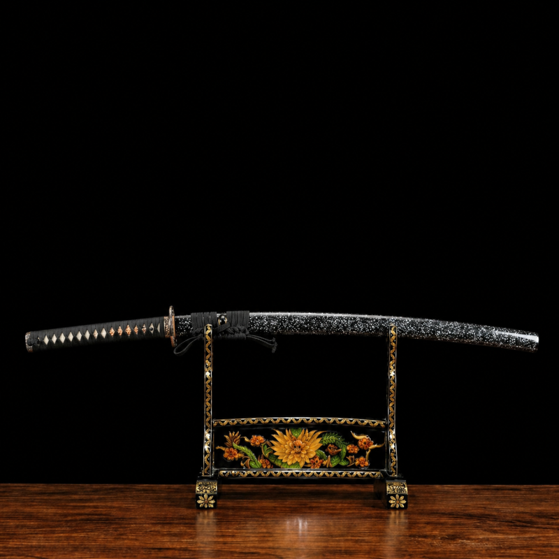 Katana Hibana (T10-staal met hamon Hitatsura)