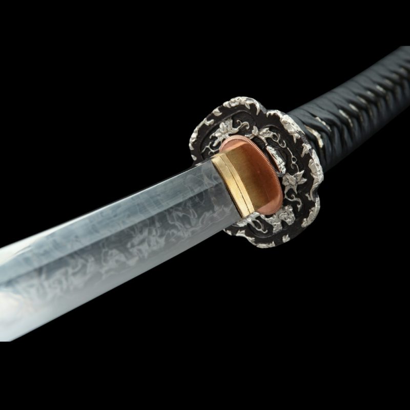 Katana Hibana (T10-staal met hamon Hitatsura)