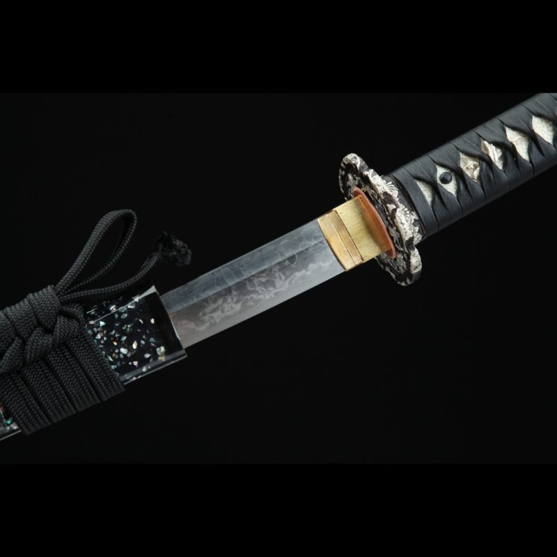 Katana Hibana (T10-staal met hamon Hitatsura)