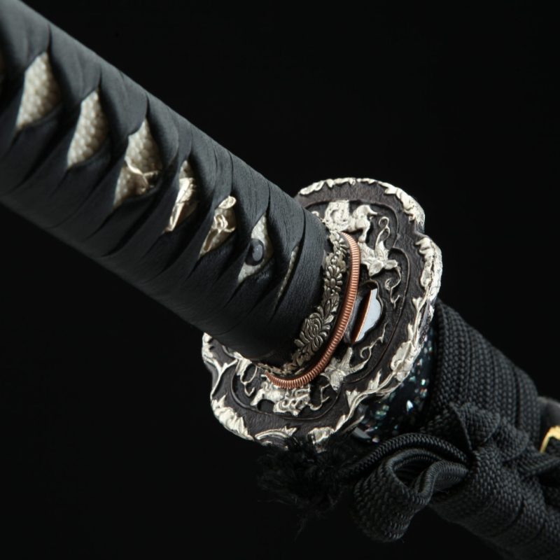 Katana Hibana (T10-staal met hamon Hitatsura)