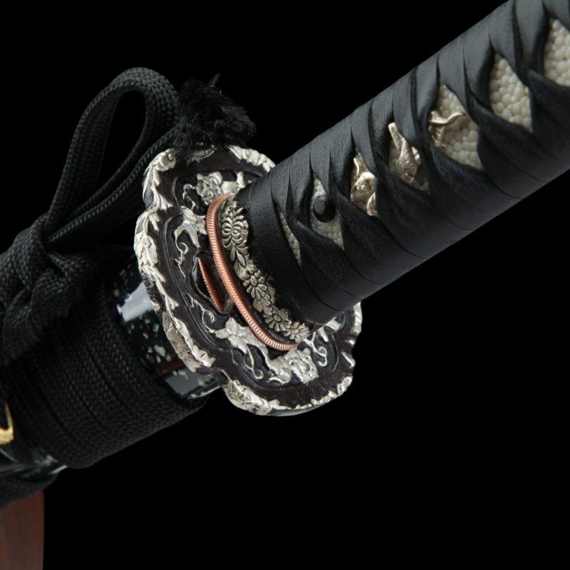 Katana Hibana (T10-staal met hamon Hitatsura)