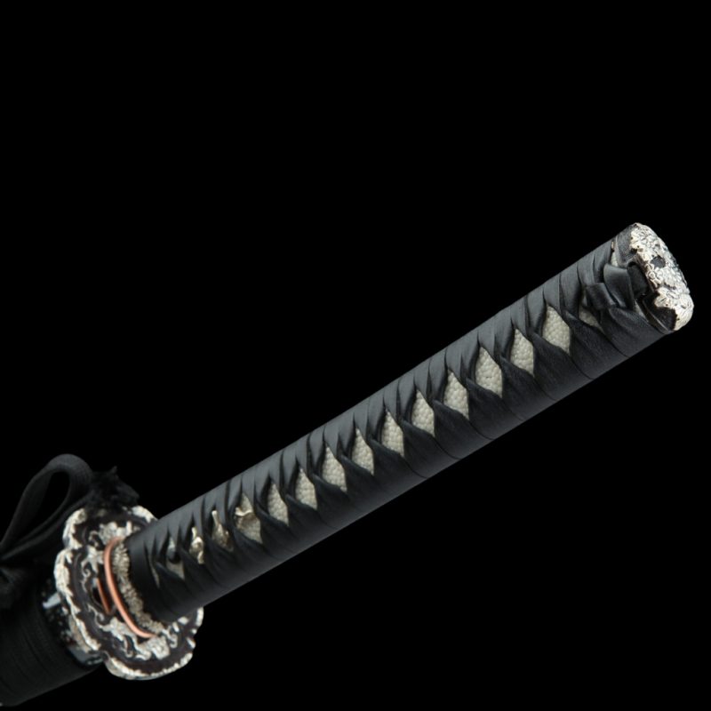 Katana Hibana (T10-staal met hamon Hitatsura)