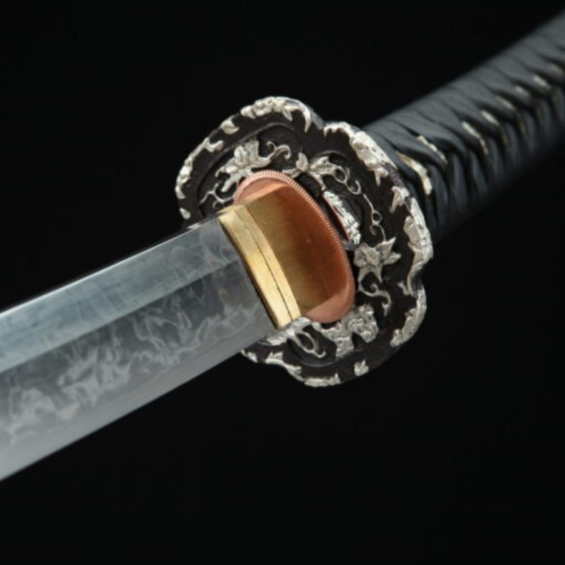 Katana Hibana (T10-staal met hamon Hitatsura)