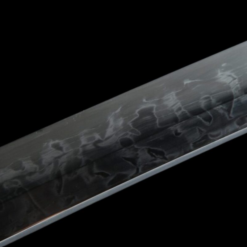 Katana Hibana (T10-staal met hamon Hitatsura)