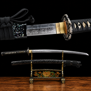 Katana Hibana (T10-staal met hamon Hitatsura)
