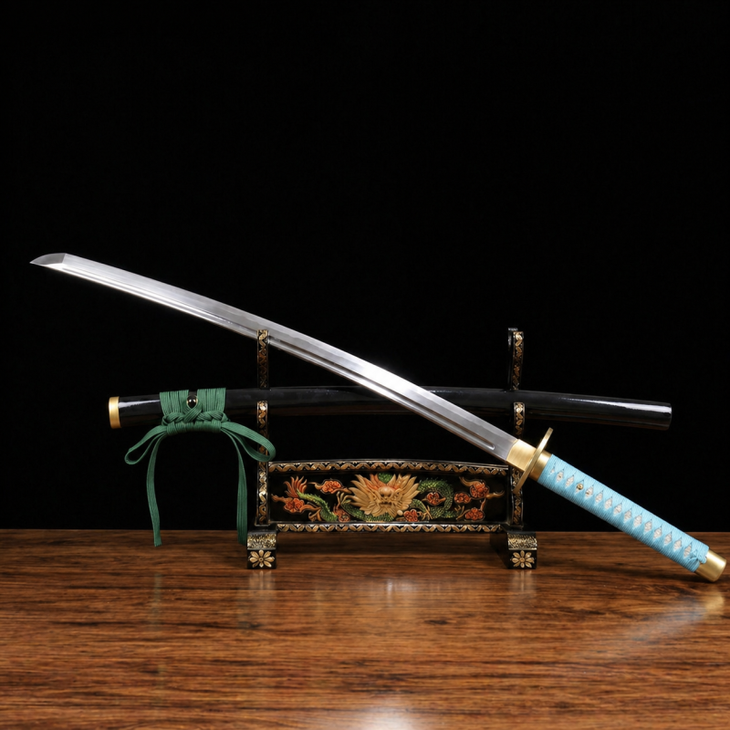 Katana Hyourinmaru: Bleach (Koolstofstaal 1060)