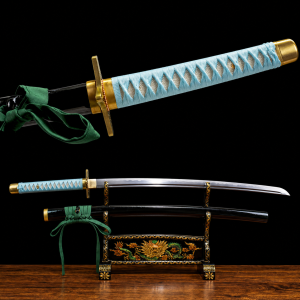 Katana Hyourinmaru: Bleach (Koolstofstaal 1060)