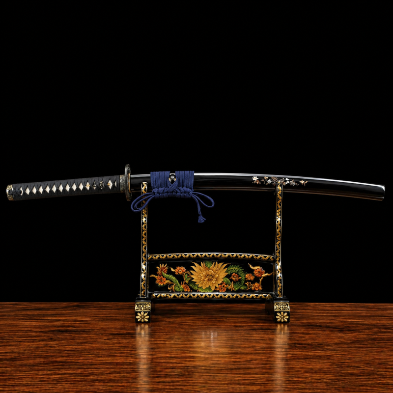 Katana Yuzuki (Damaststaal met authentieke hamon)