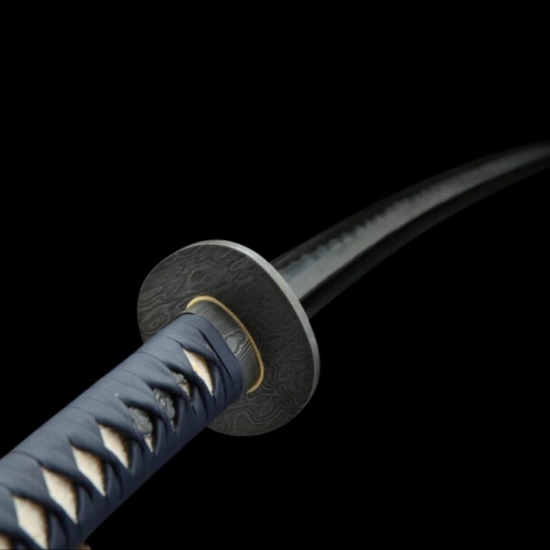 Katana Yuzuki (Damaststaal met authentieke hamon)