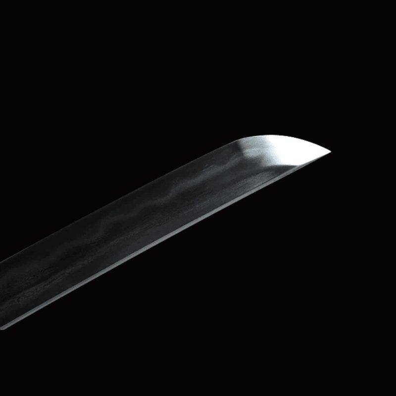 Katana Raikiri (Damaststaal met authentieke hamon)