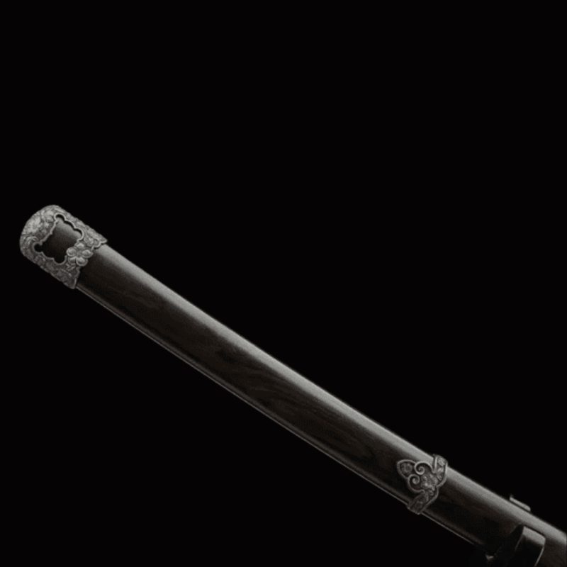 Katana Raikiri (Damaststaal met authentieke hamon)
