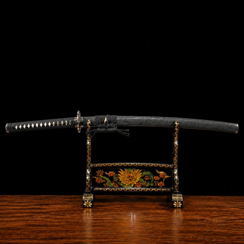 Katana Tsuyu (Anima T10 + Damasco met authentieke hamon)
