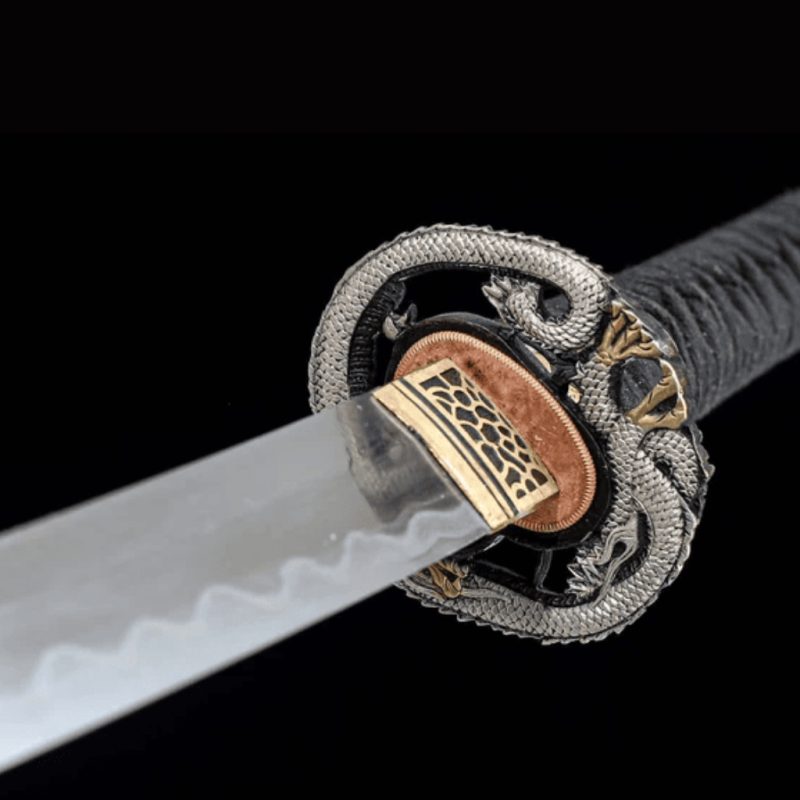 Katana Tsuyu (Anima T10 + Damasco met authentieke hamon)