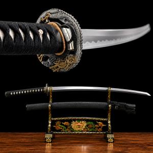 Katana Tsuyu (Anima T10 + Damasco met authentieke hamon)