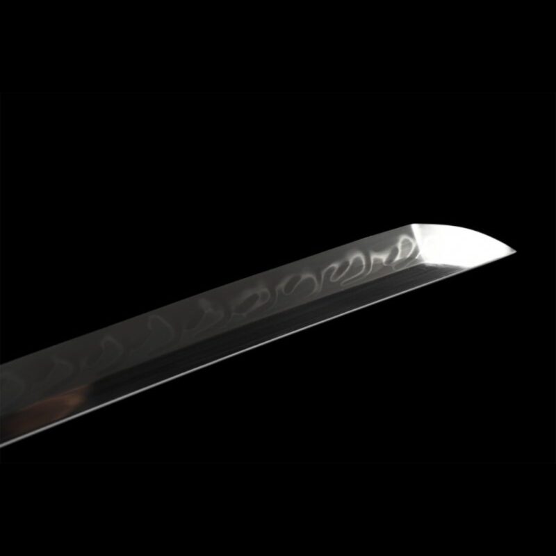 Katana Senka (T10-staal met authentieke hamon en roggenhuid)