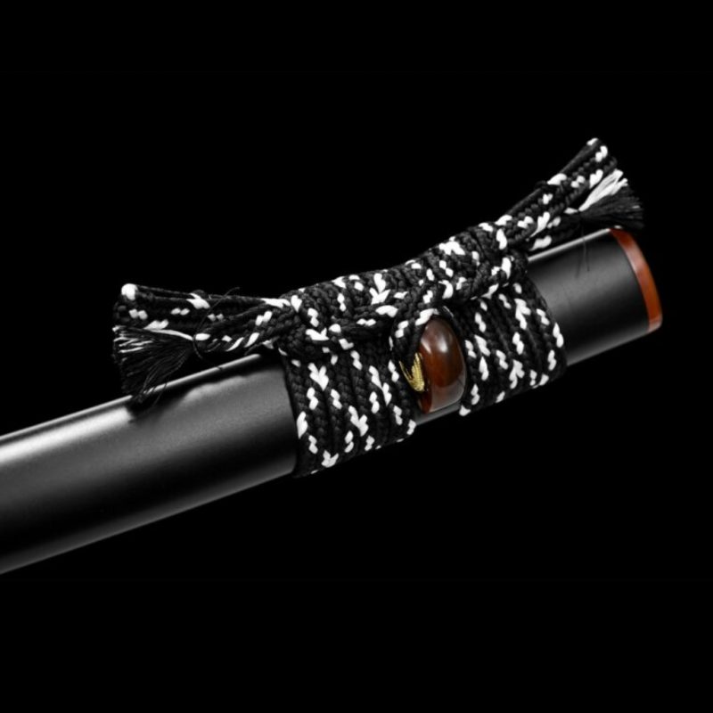 Katana Senka (T10-staal met authentieke hamon en roggenhuid)