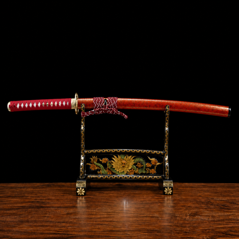 Katana Ginka (Damaststaal Rosso)