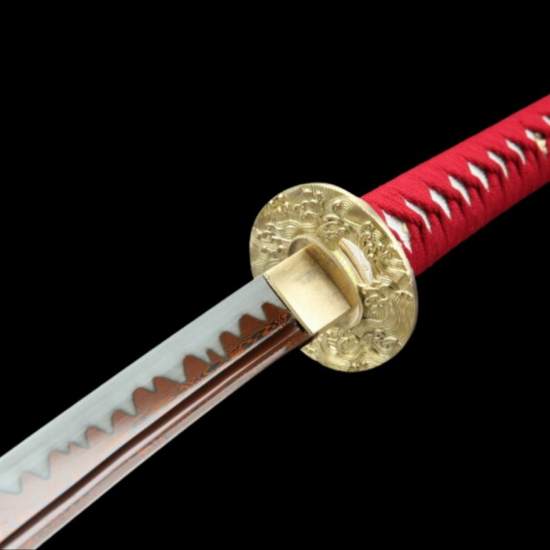 Katana Ginka (Damaststaal Rosso)
