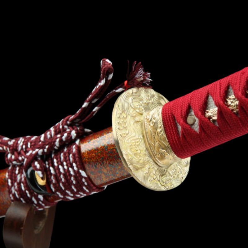 Katana Ginka (Damaststaal Rosso)