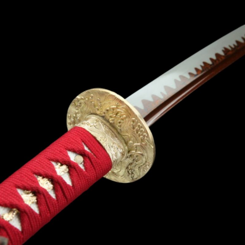 Katana Ginka (Damaststaal Rosso)