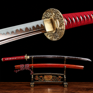 Katana Ginka (Damaststaal Rosso)