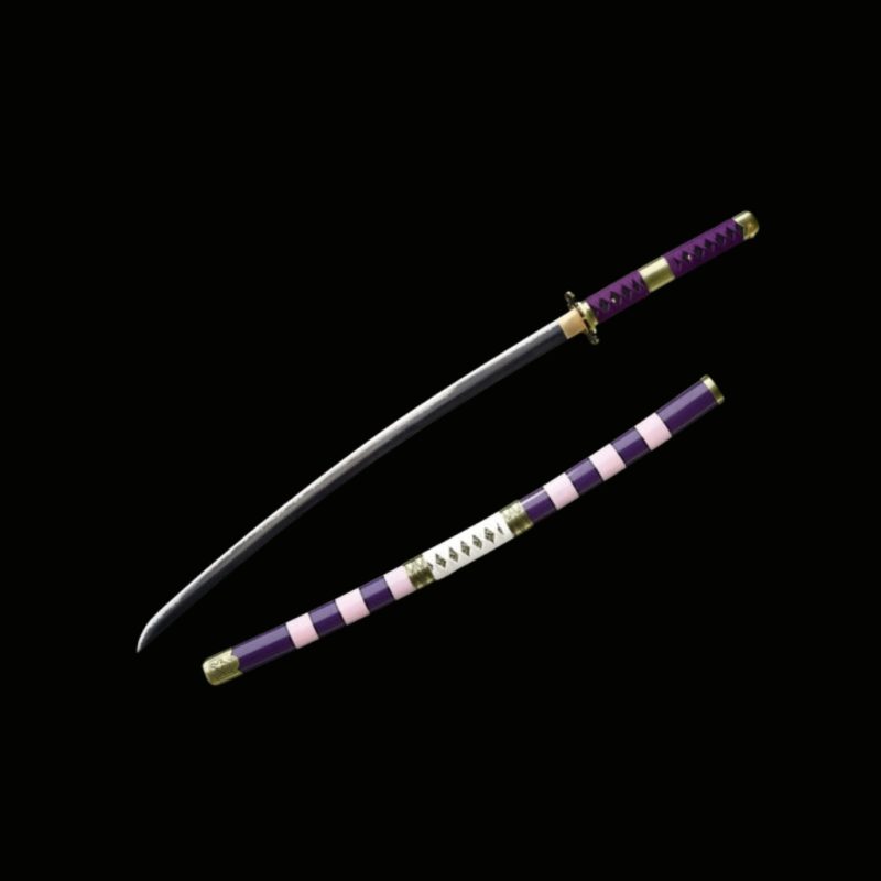 Katana Zoro Nidai Kitetsu: One Piece (Koolstofstaal 1060)