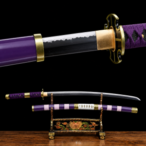 Katana Zoro Nidai Kitetsu: One Piece (Koolstofstaal 1060)