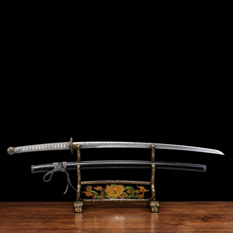 Katana Moonveil: Elden Ring (Damaststaal met authentieke hamon)