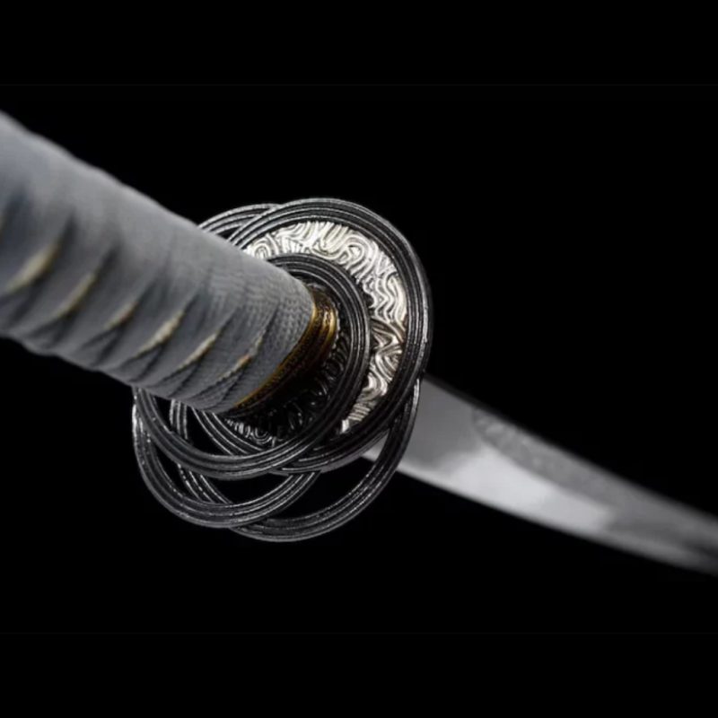 Katana Moonveil: Elden Ring (Damaststaal met authentieke hamon)