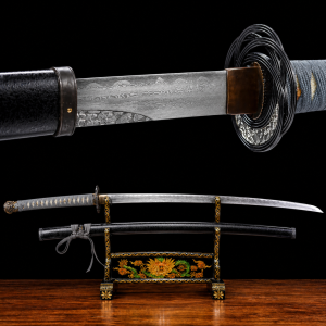 Katana Moonveil: Elden Ring (Damaststaal met authentieke hamon)