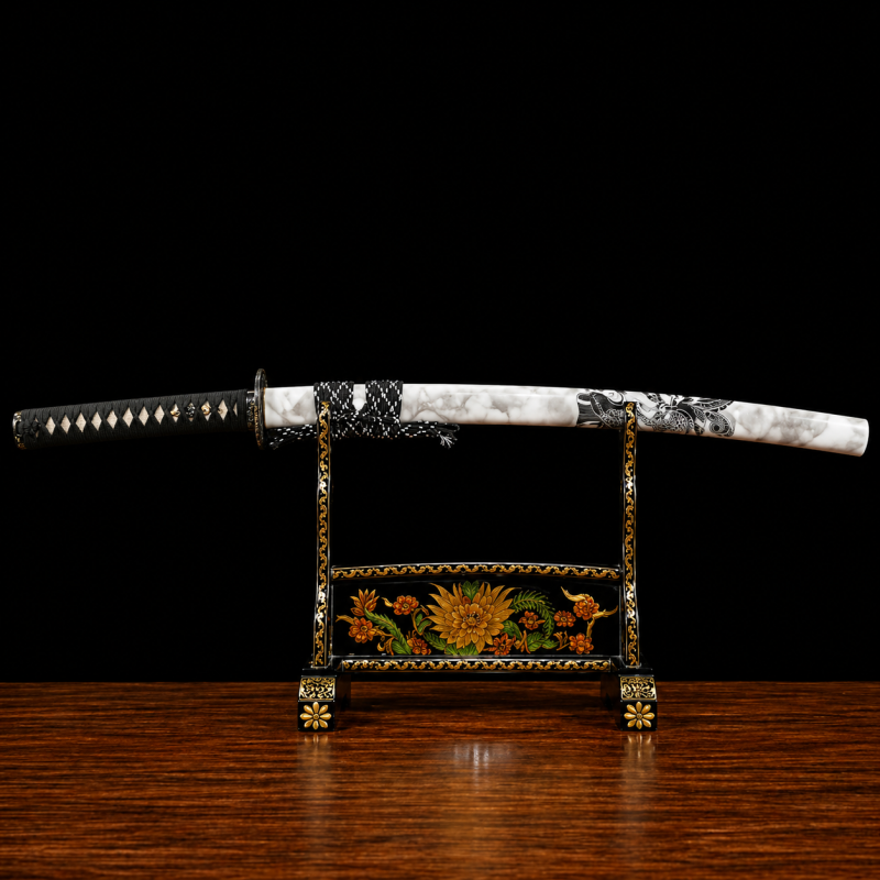 Katana Hayate (Koolstofstaal 1060 met authentieke hamon)