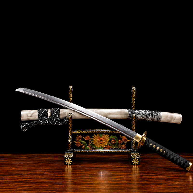 Katana Hayate (Koolstofstaal 1060 met authentieke hamon)