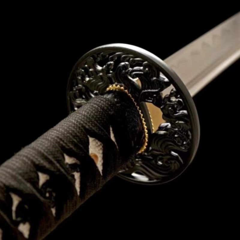 Katana Hayate (Koolstofstaal 1060 met authentieke hamon)