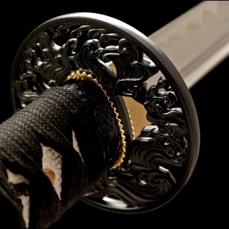 Katana Hayate (Koolstofstaal 1060 met authentieke hamon)