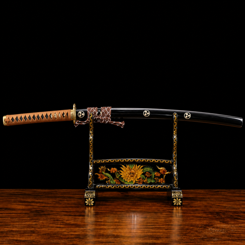 Katana Reiken (T10-staal con Vera Roggenhuid)