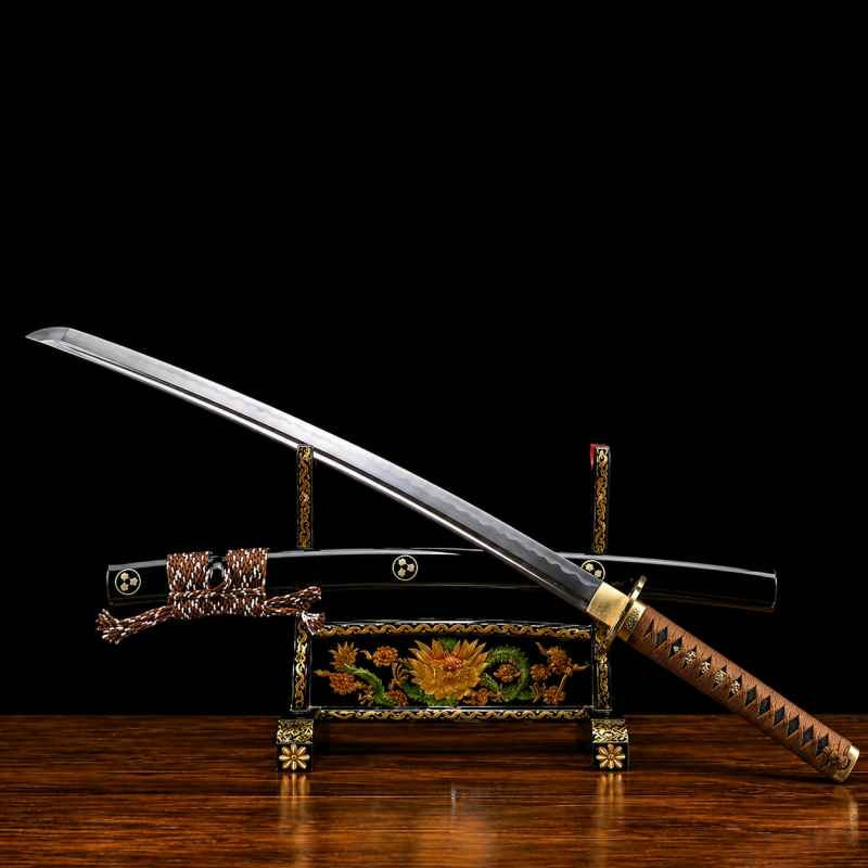 Katana Reiken (T10-staal con Vera Roggenhuid)