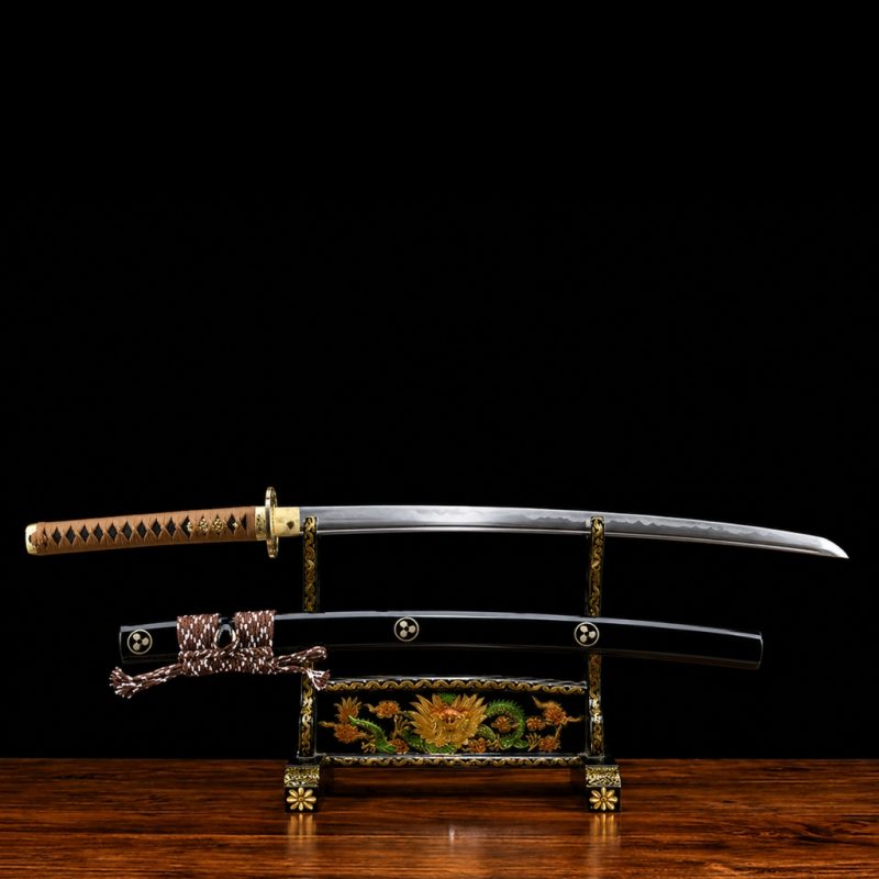 Katana Reiken (T10-staal con Vera Roggenhuid)