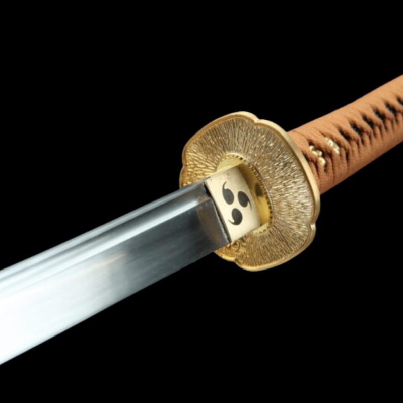 Katana Reiken (T10-staal con Vera Roggenhuid)