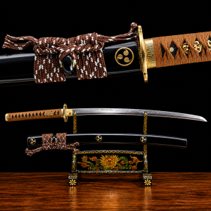 Katana Reiken (T10-staal con Vera Roggenhuid)