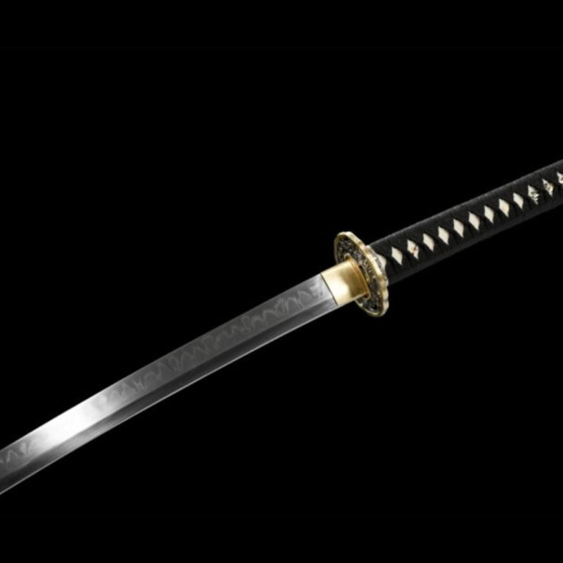 Katana Hanafubuki (T10-staal met hamon Choji Autentico)