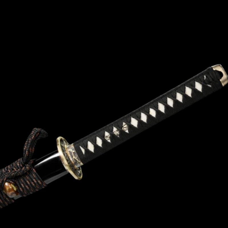 Katana Hanafubuki (T10-staal met hamon Choji Autentico)